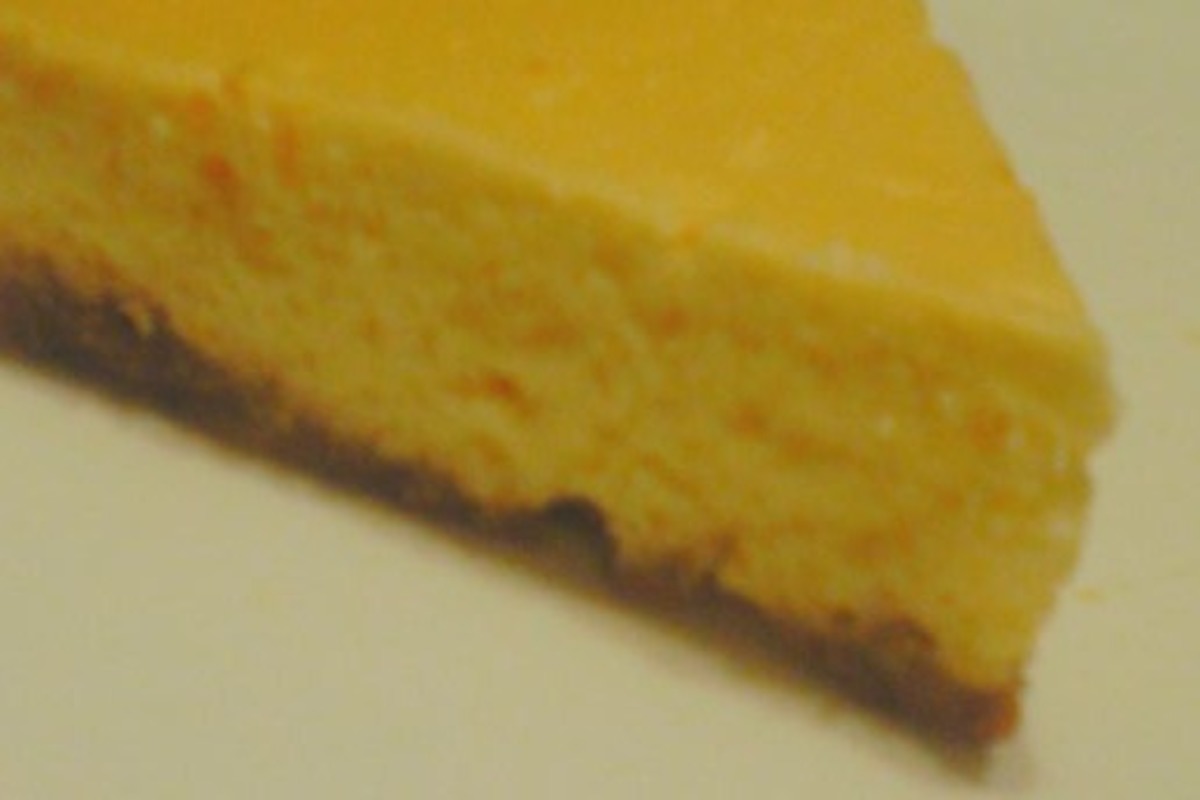 Crock Pot Creamy Orange Cheesecake