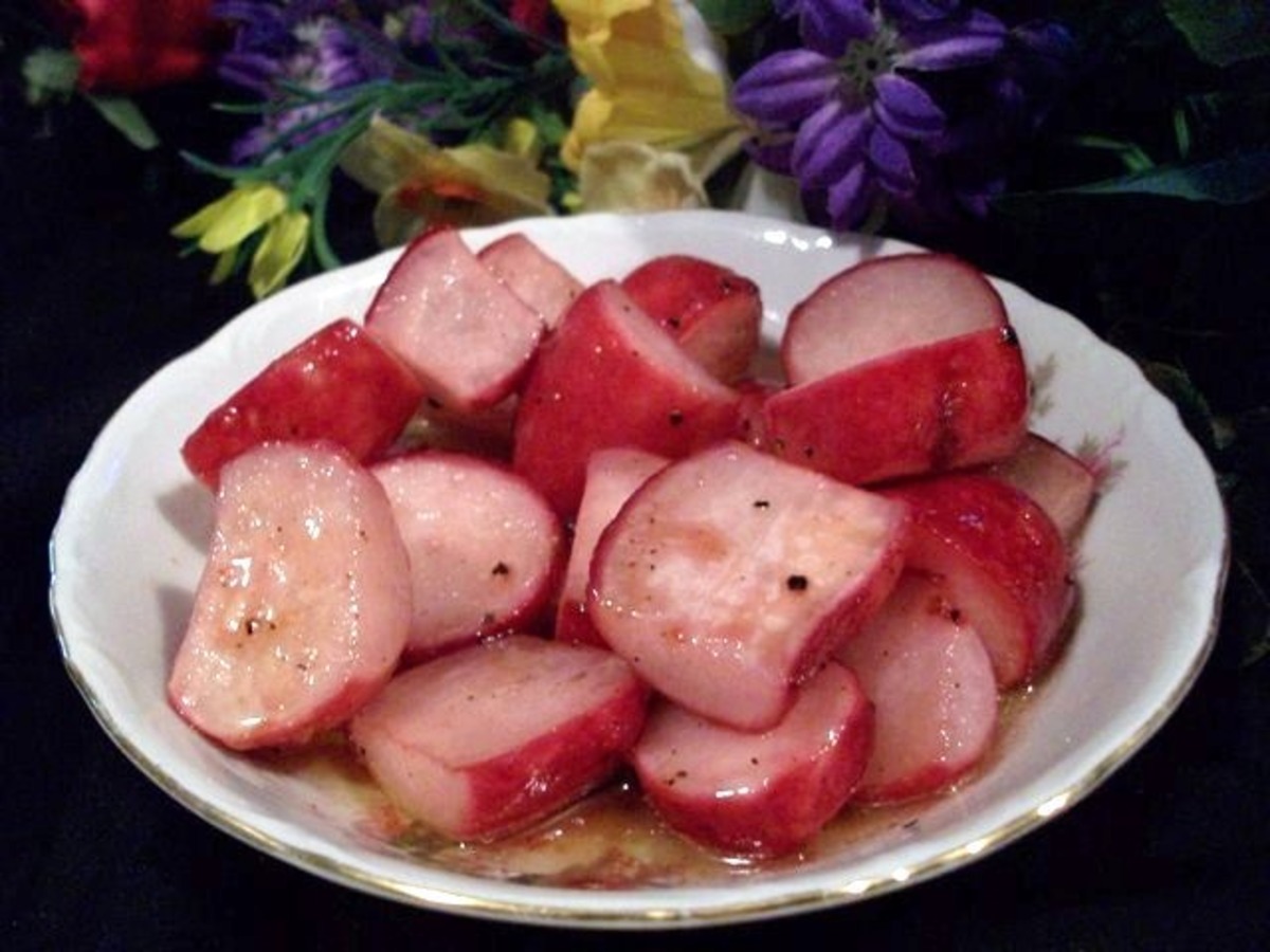 Glazed Radishes image