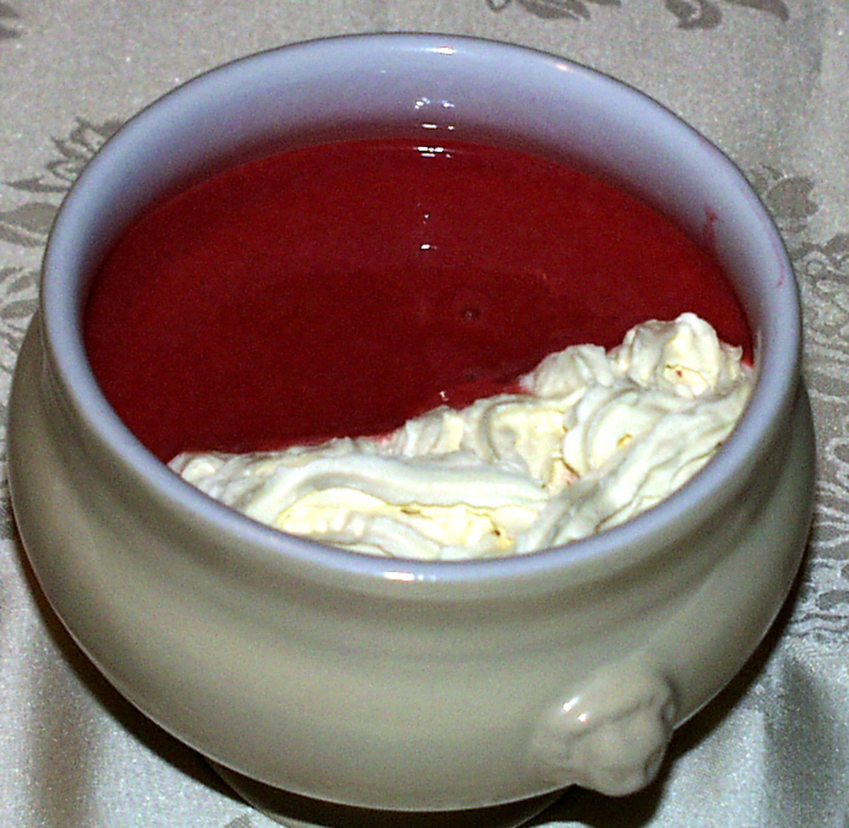 Blended Raspberry Soup