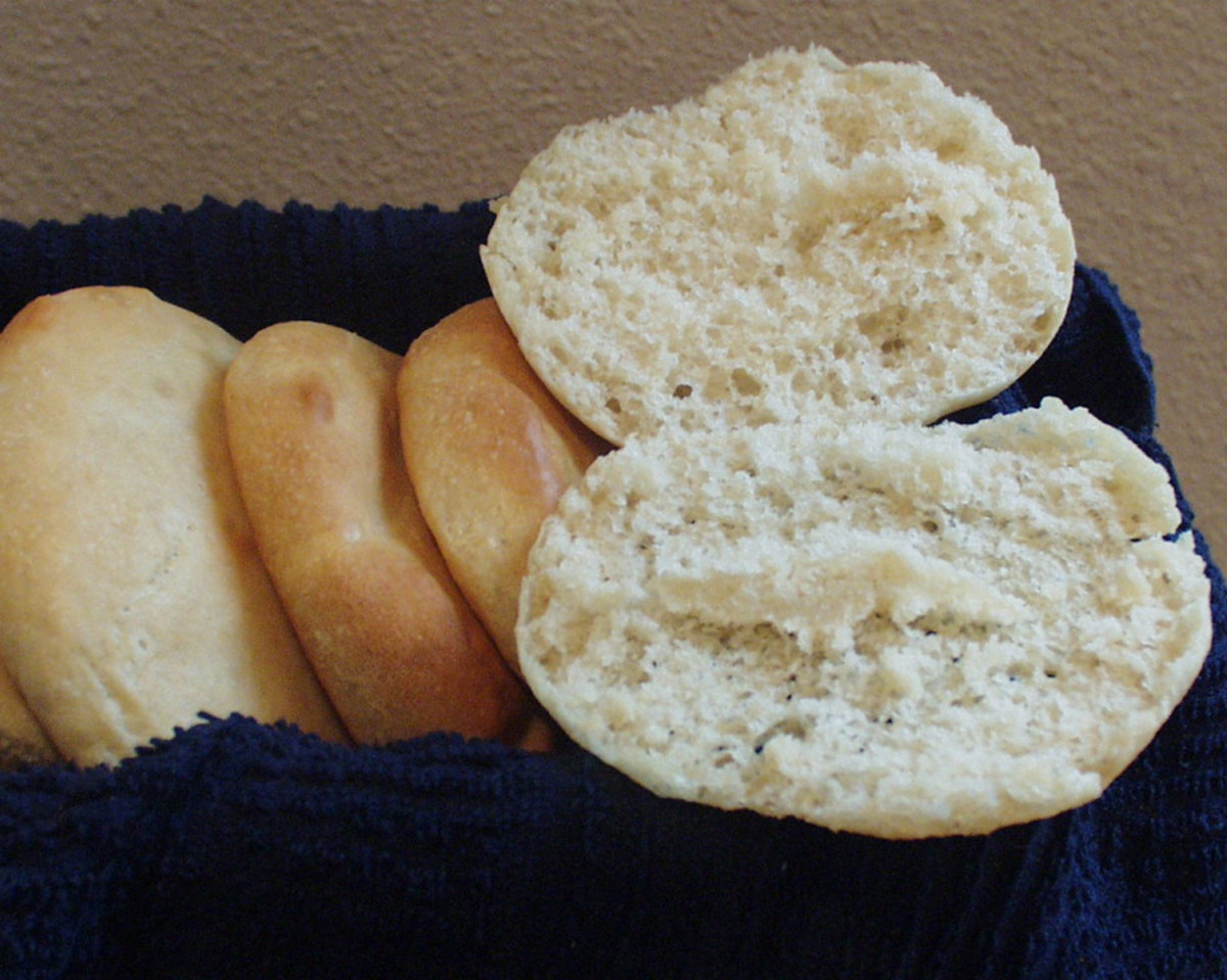 Bread Machine Hamburger Buns Recipe