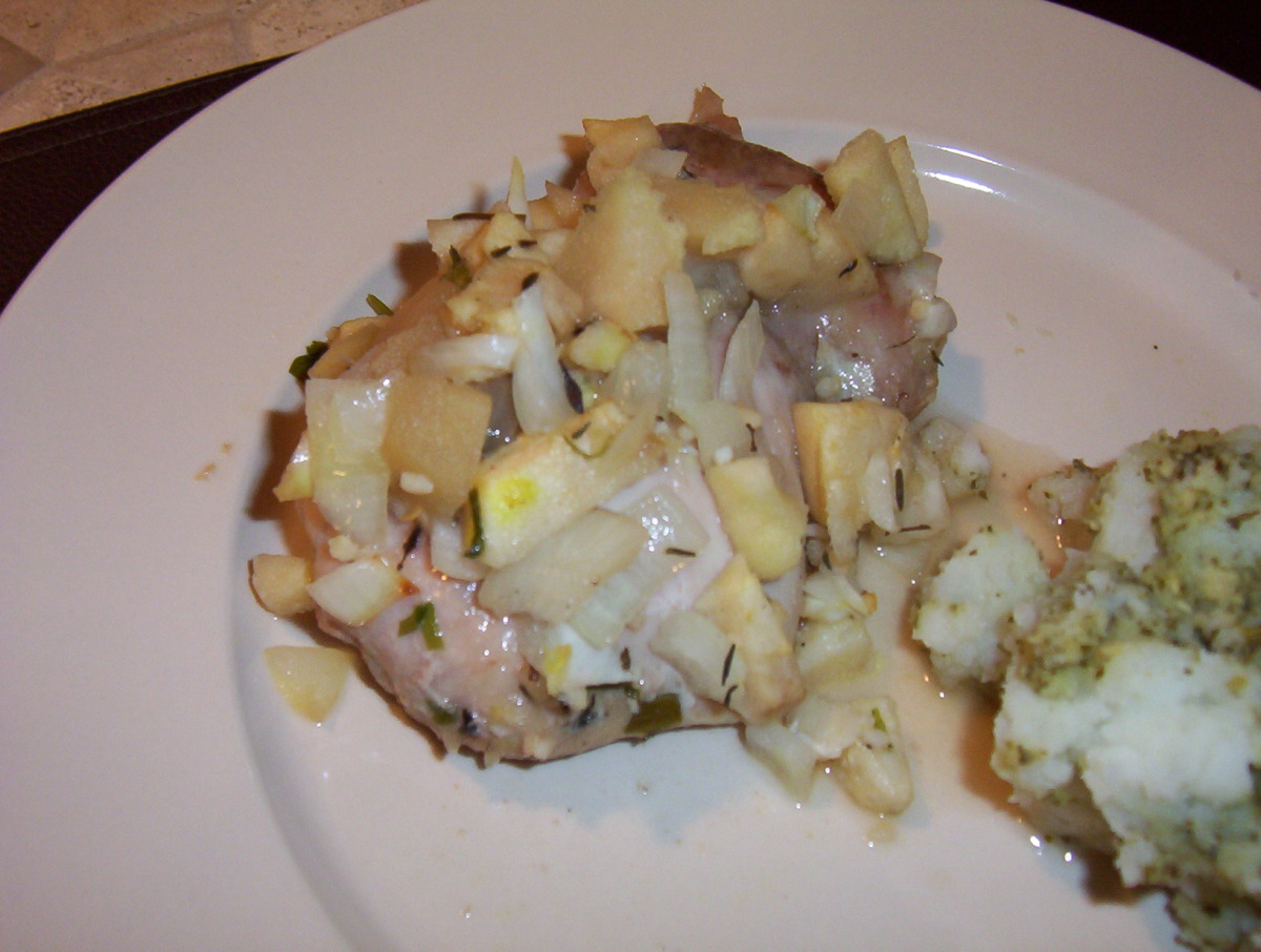 Baked Apple Chicken Recipe Food Com