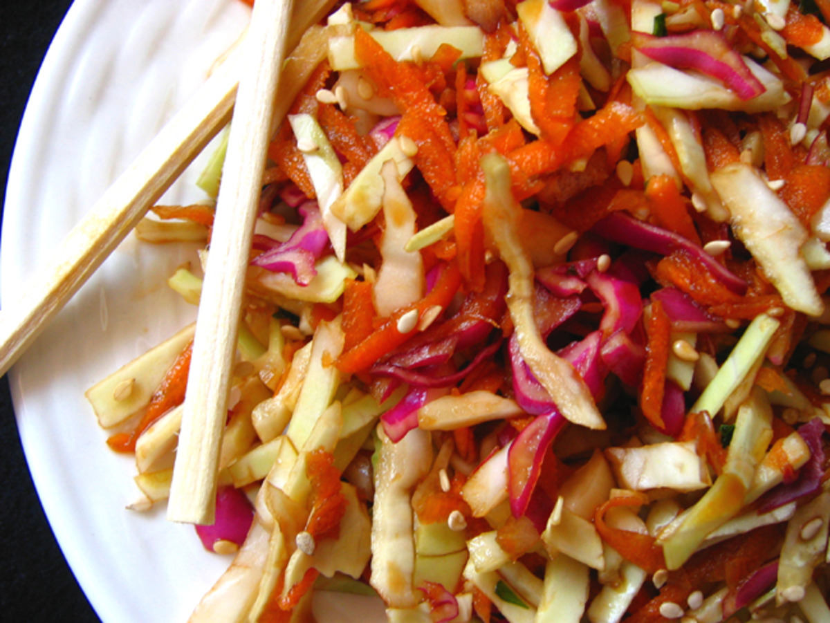 Spicy Asian Coleslaw Recipe Food Com