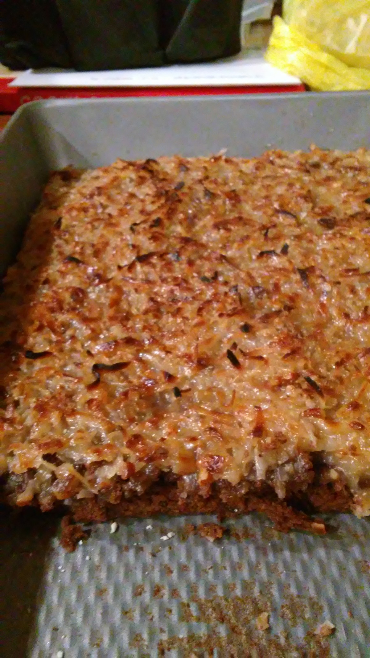 Broiled Coconut Topping Recipe