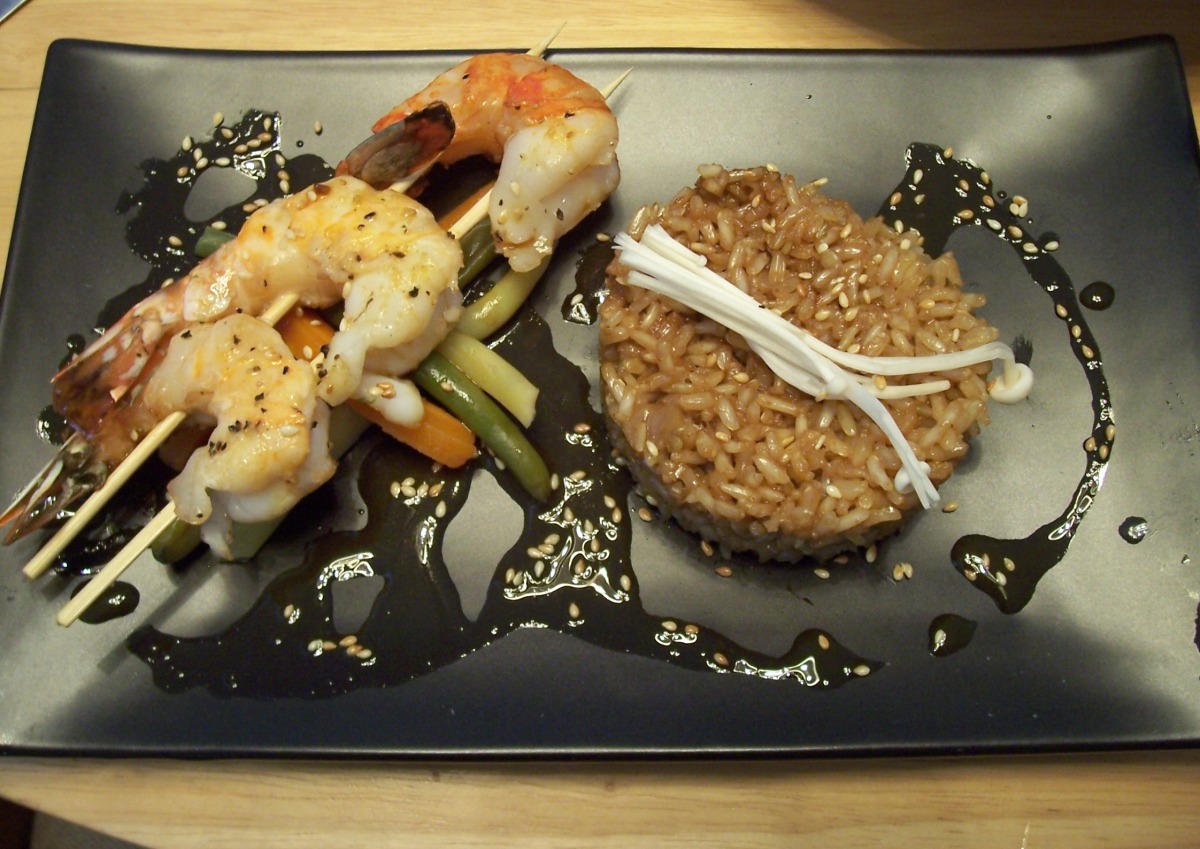 Grilled shrimp skewers hotsell recipe bobby flay