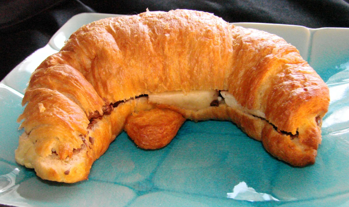 Chocolate Banana Croissants