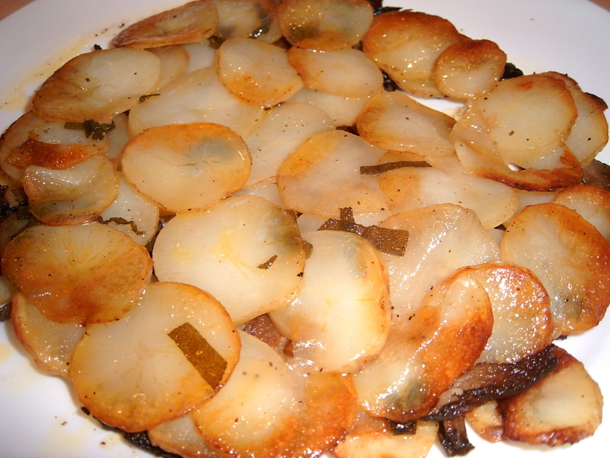 Potato Galette With Wild Mushrooms_image