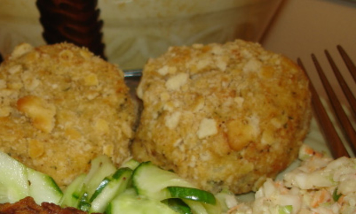 Kittencal S Baked Cheesy Mashed Potato Patties Croquettes Recipe Food Com