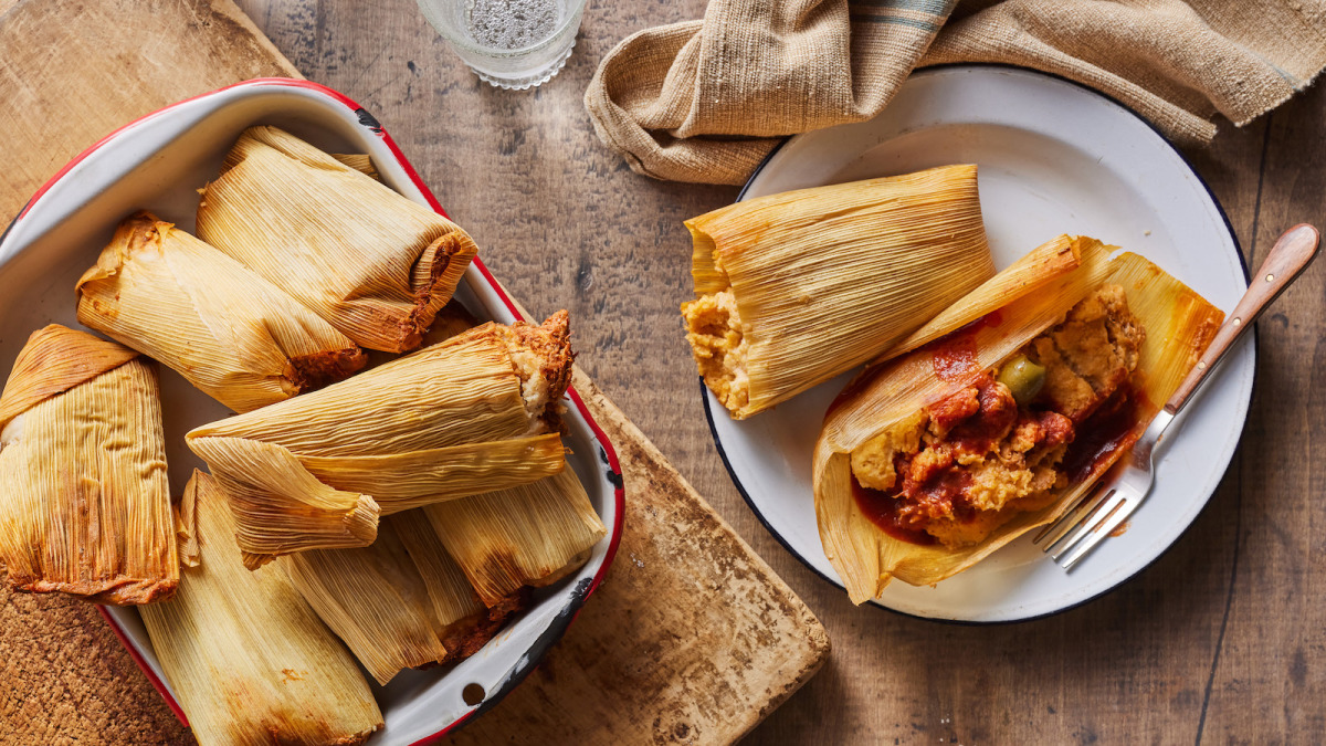 Traditional Corn Husk Tamales Recipe 