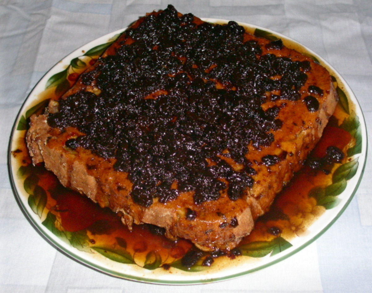 German Apple Pudding Cake
