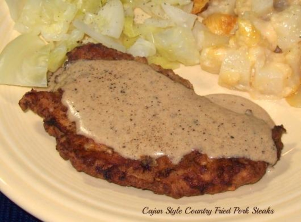 Cajun Style Country Fried Pork Steaks_image
