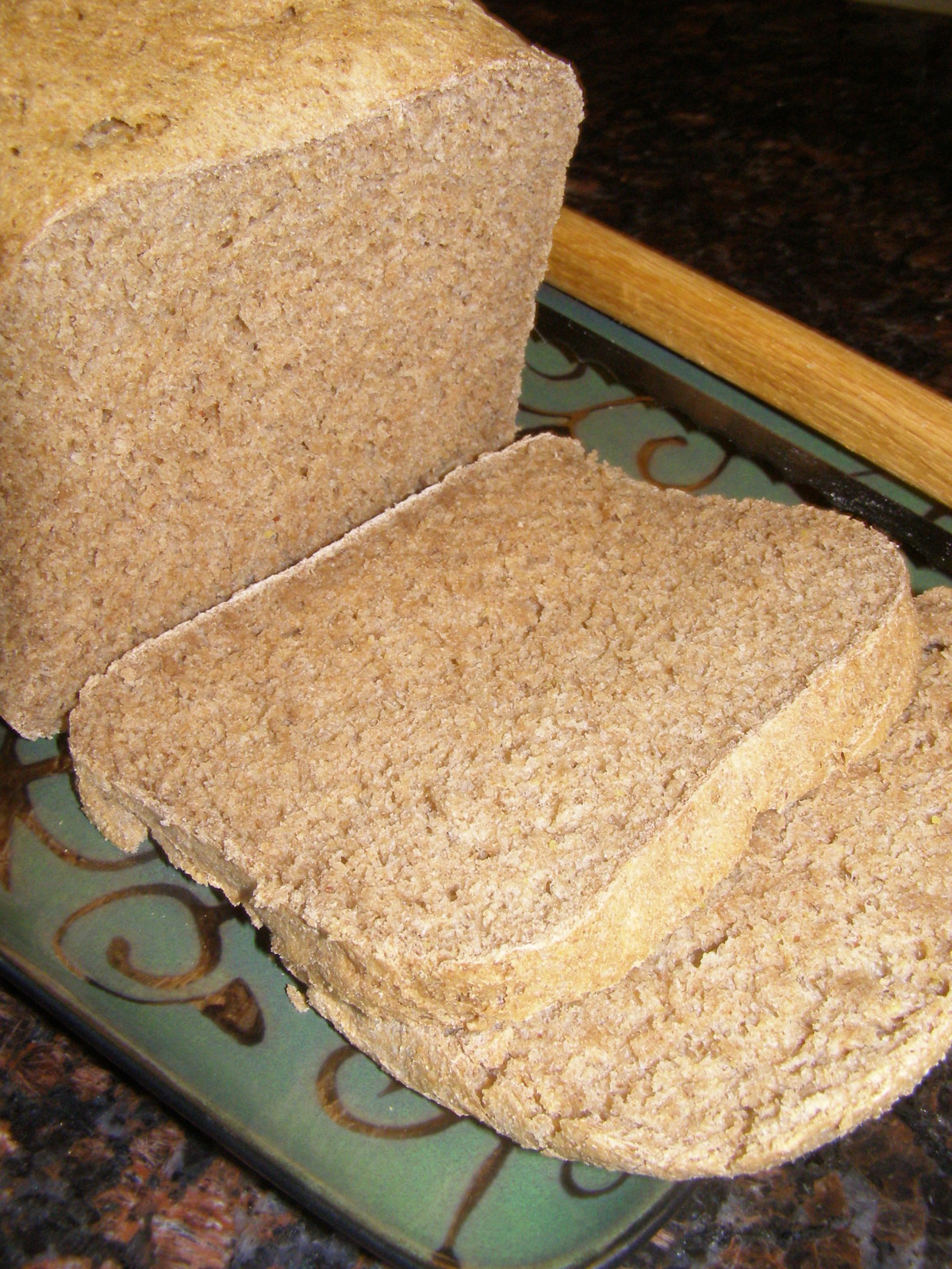 Fat-Free Whole Wheat Bread for Bread Machines