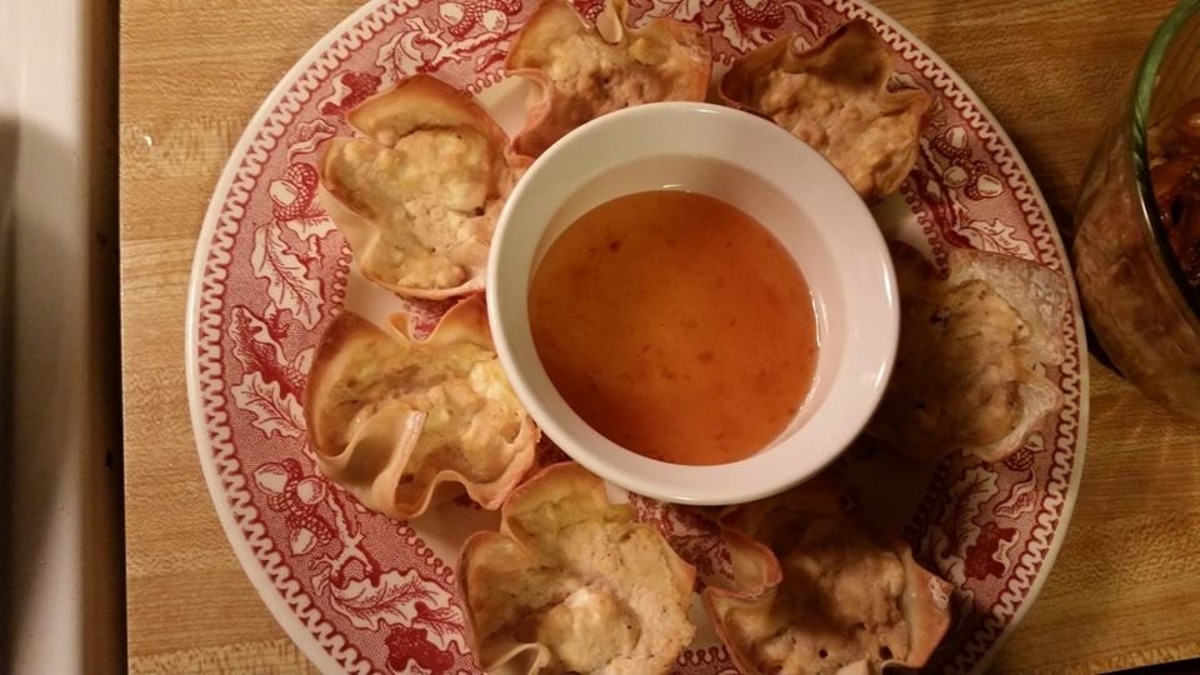 Crab Rangoon Cups