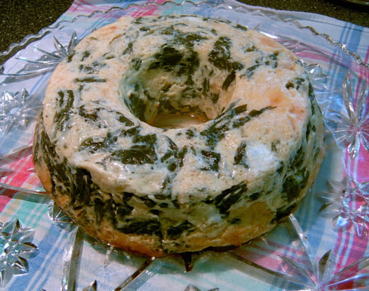 Spinach Timbale Recipe