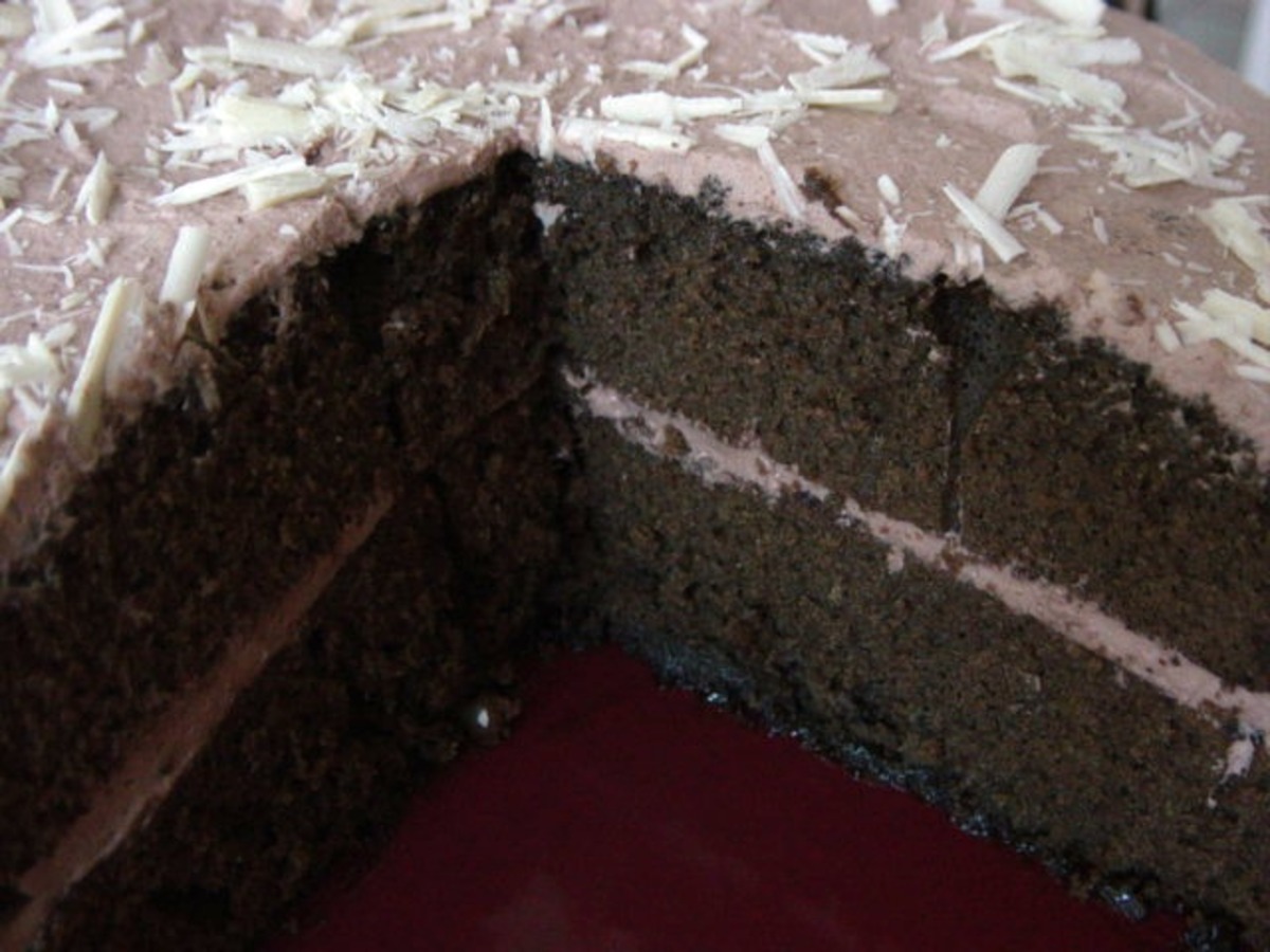 Hot milk 2025 chocolate cake recipe