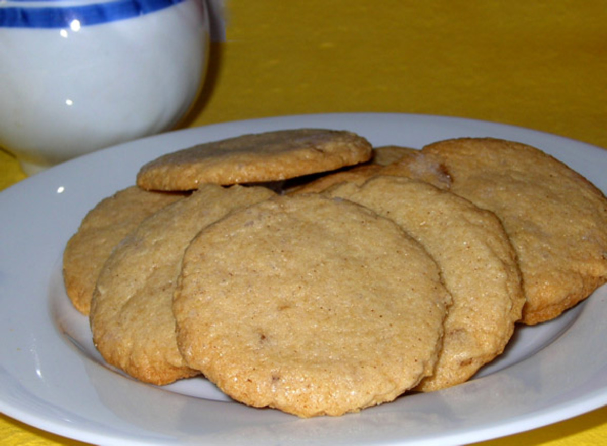 Ginger Almond Wafers