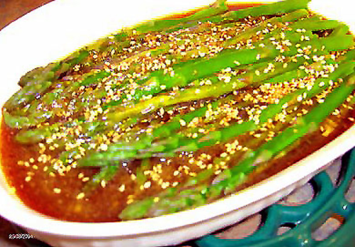 The Perfect Pantry®: Sesame seeds (Recipe: asparagus in miso sauce