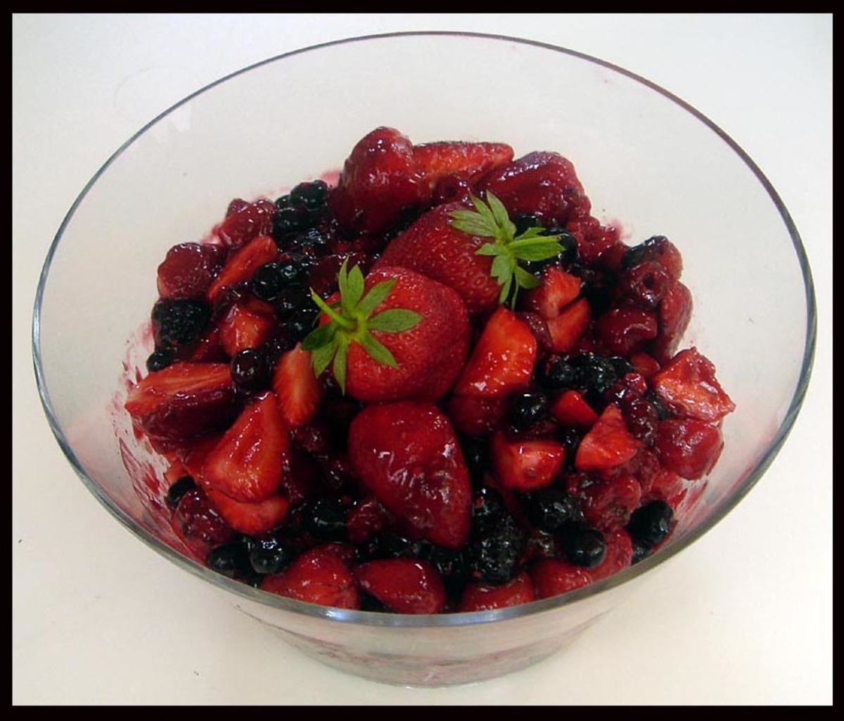 Berries With Cointreau
