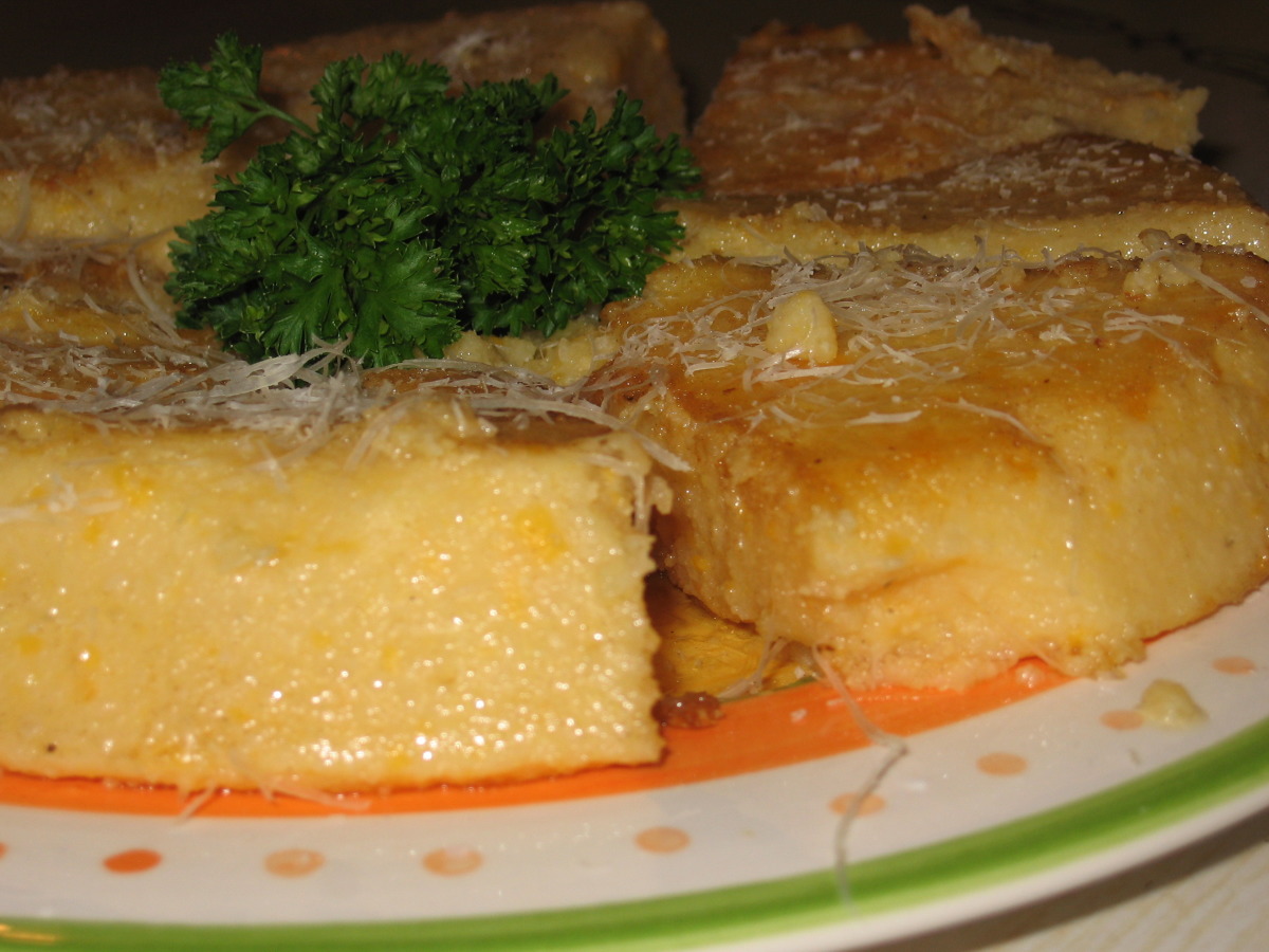 Slow Cooker Cheddar Polenta Recipe Food Com Enjoy this tasty polenta made with cheese, progresso® artichoke hearts and chicken broth. slow cooker cheddar polenta