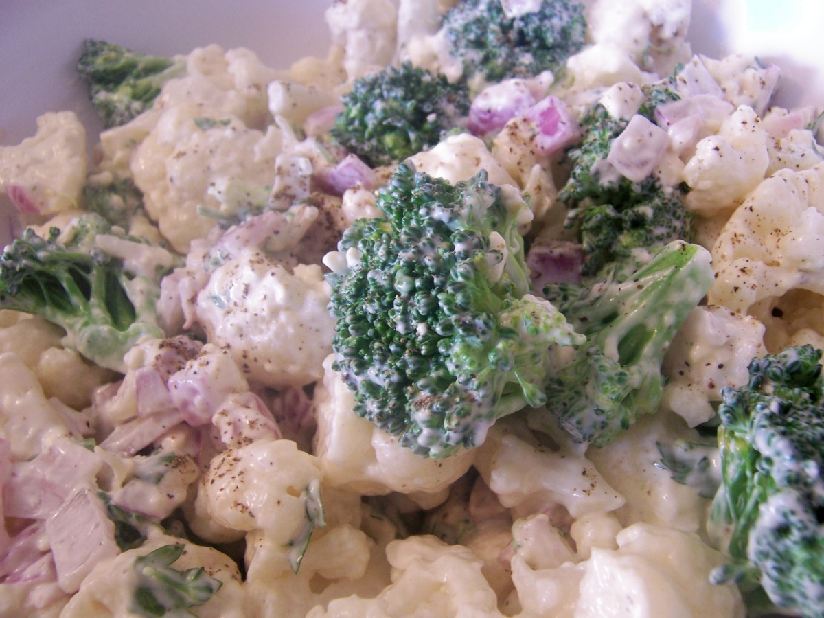 Best Broccoli Cauliflower Blue Cheese Salad Recipes