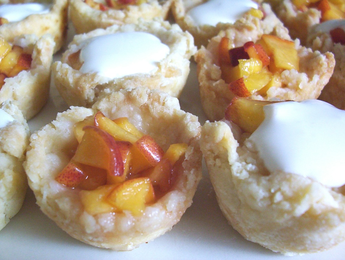 Fresh Peach Tarts