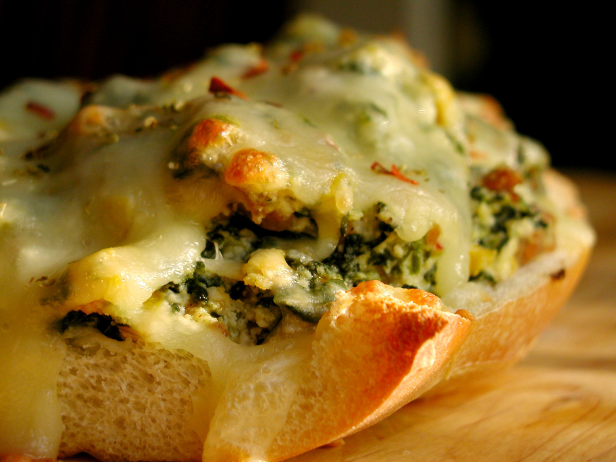 French Bread Pizza Rustica