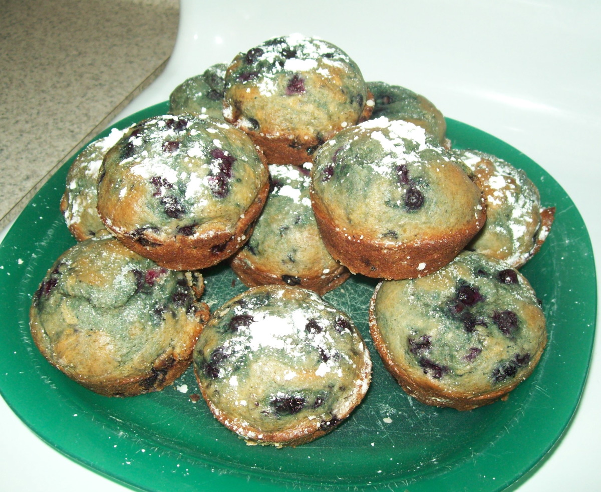 Blueberry Muffins - Culinary Hill