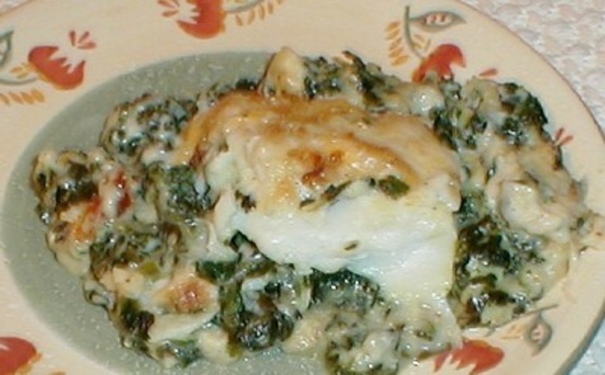 Halibut Florentine Recipe