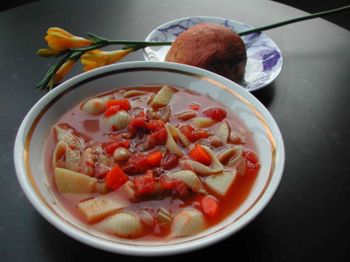 Low fat outlet minestrone soup