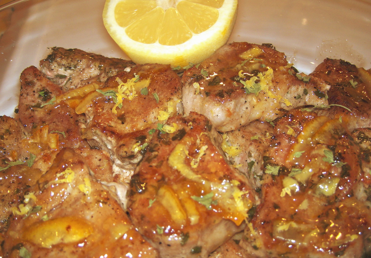 Lemon Marmalade Pork Chops Recipe