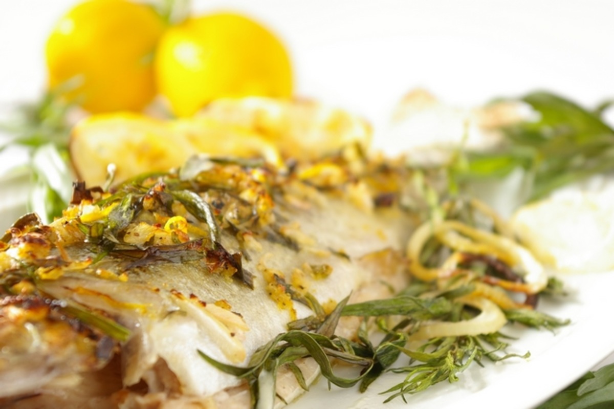 Herbed Trout With Lemon Butter
