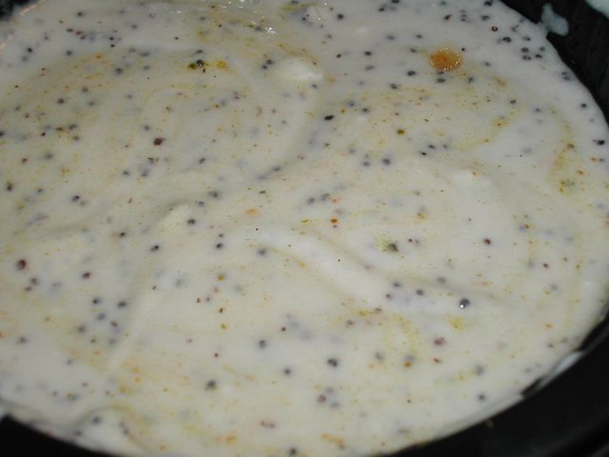 Poppy Seed and Yoghurt Dipping Sauce for Shrimp_image