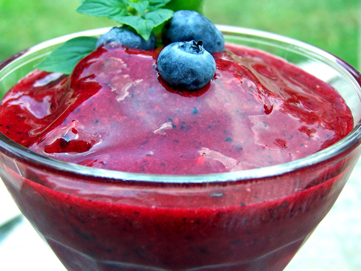 Blueberry Sorbet Recipe