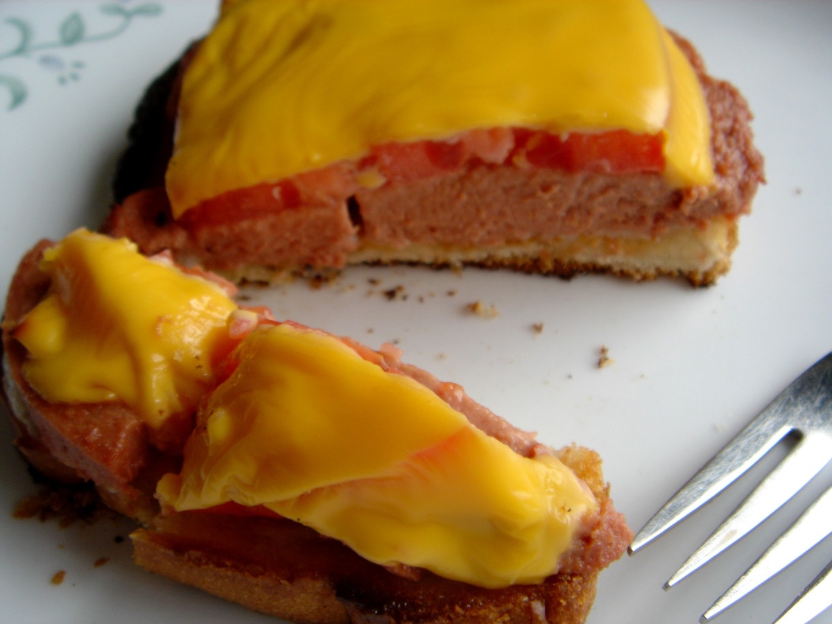 Open Faced Braunschweiger Melts-image