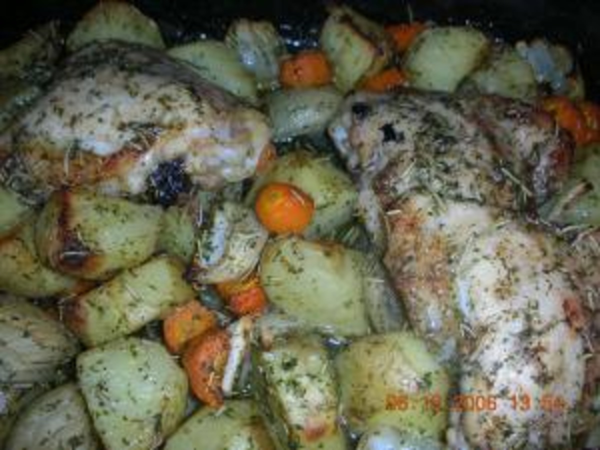Country Style Chicken and Vegetables