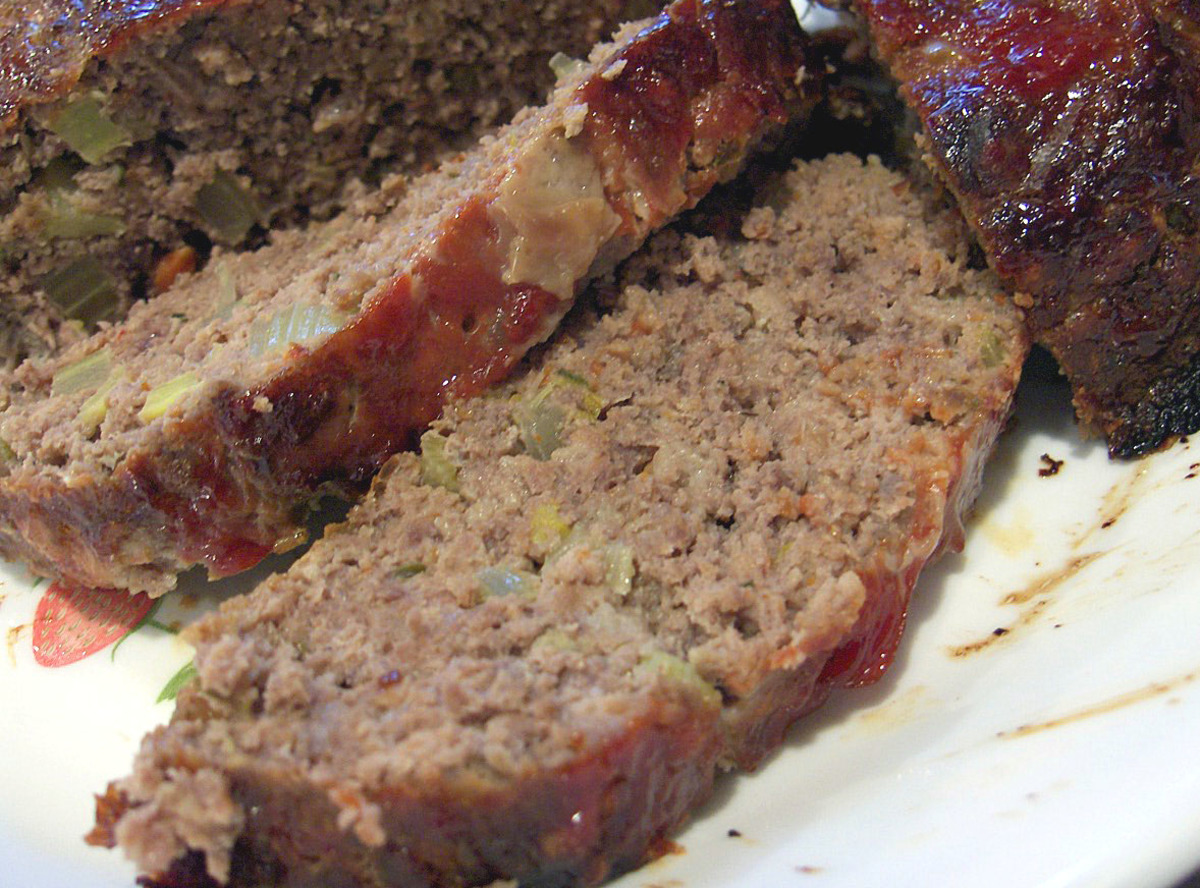 Buffalo Meatloaf With Brown Sugar and Ketchup Glaze image