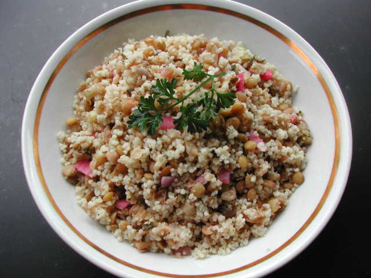 Lentil and Couscous Salad Recipe
