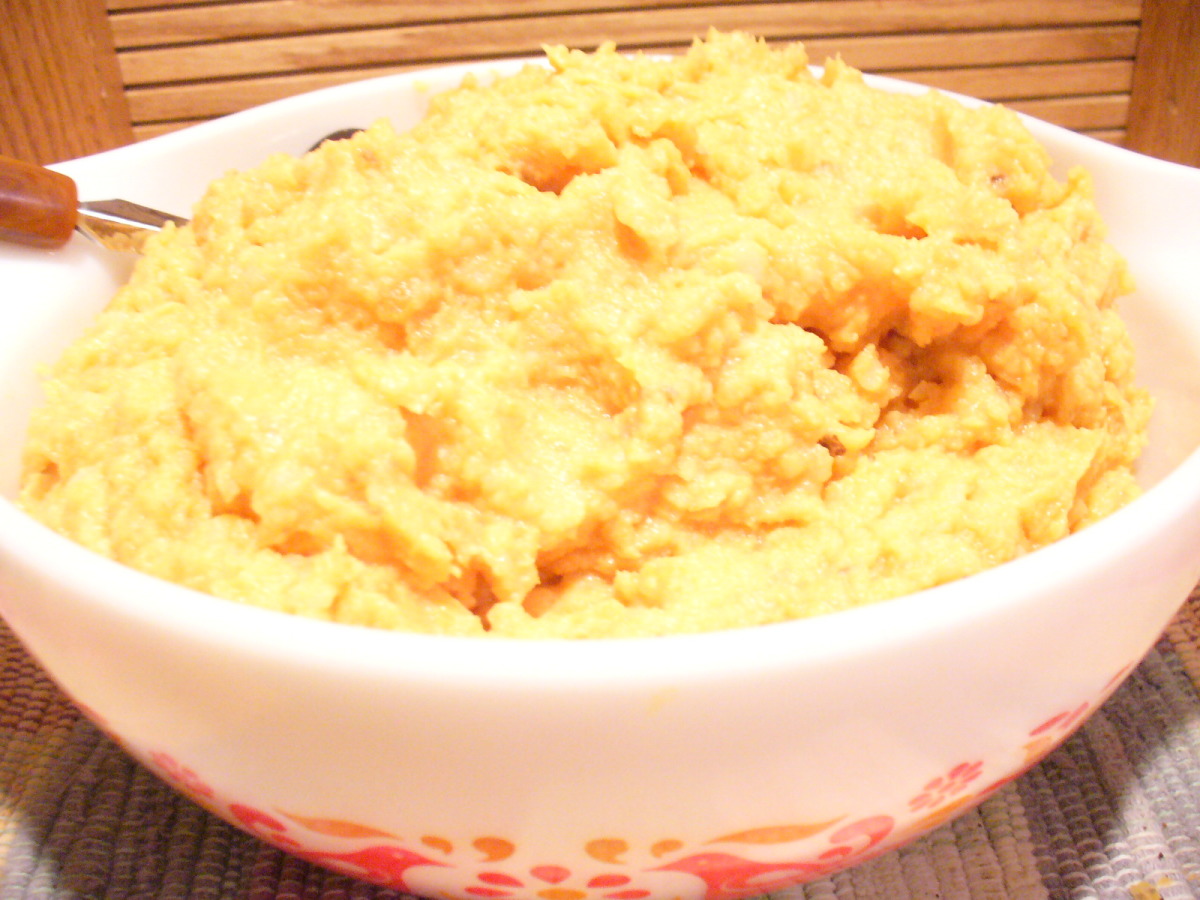 Campfire Mash (Potatoes, Yams,onions,turnips,carrots) Recipe