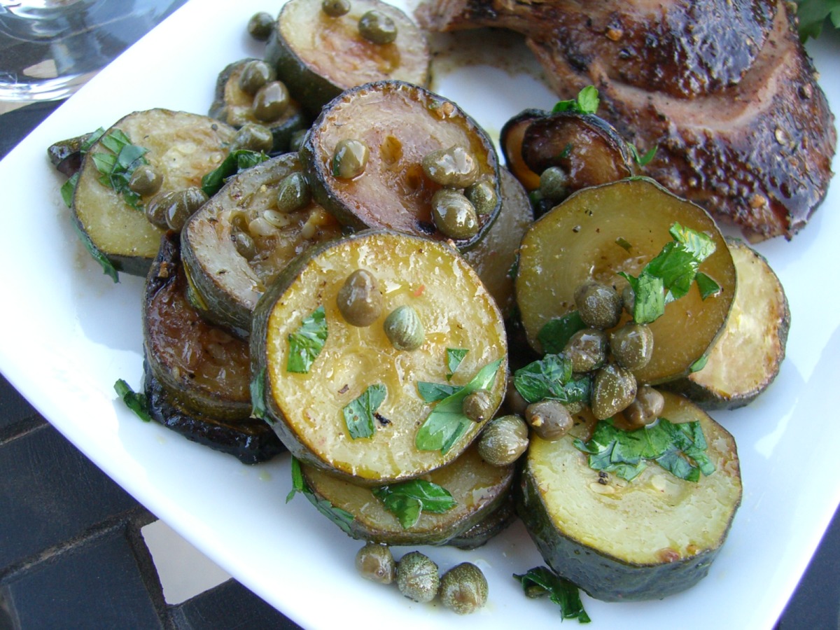 Courgettes With Capers