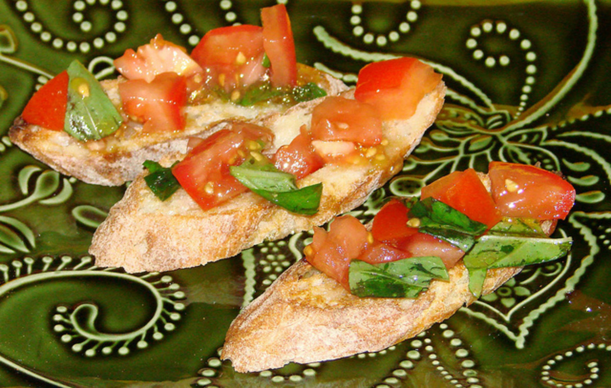 Bruschetta Di Pomodori