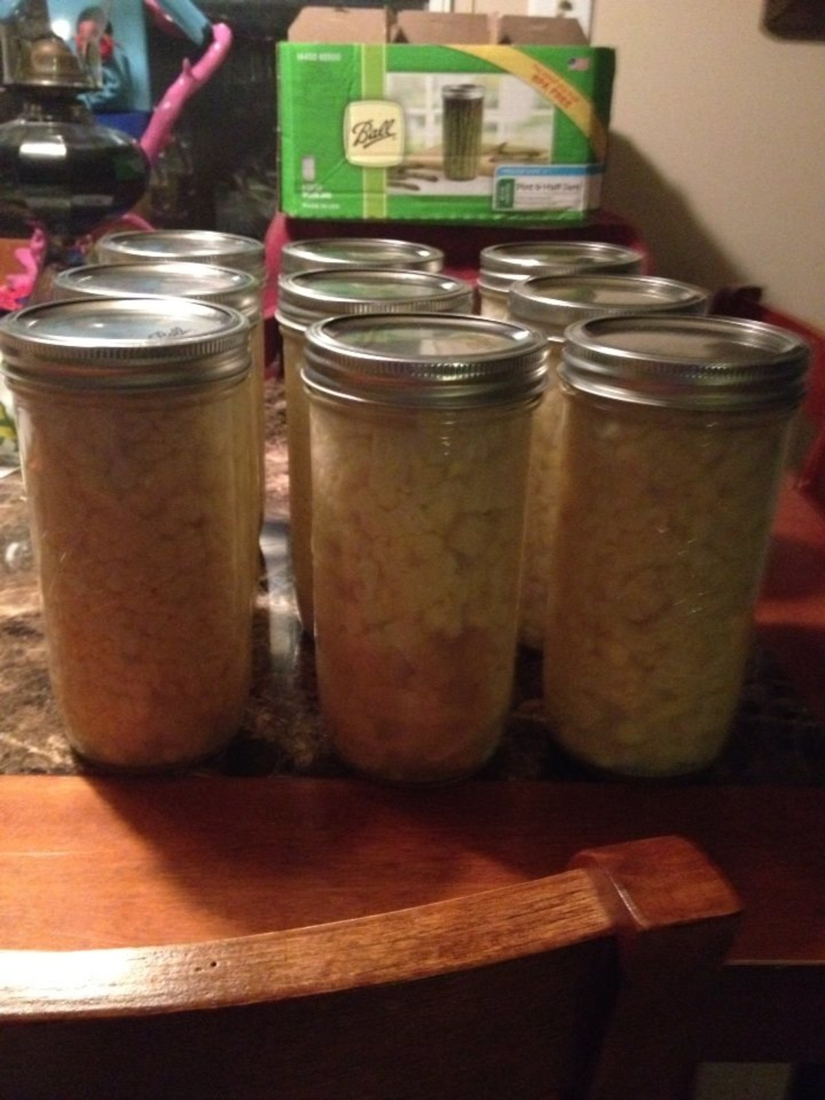 Pickled Corn in the Jar image