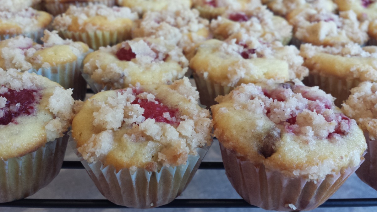 Raspberry-Chocolate Chip Muffins-image