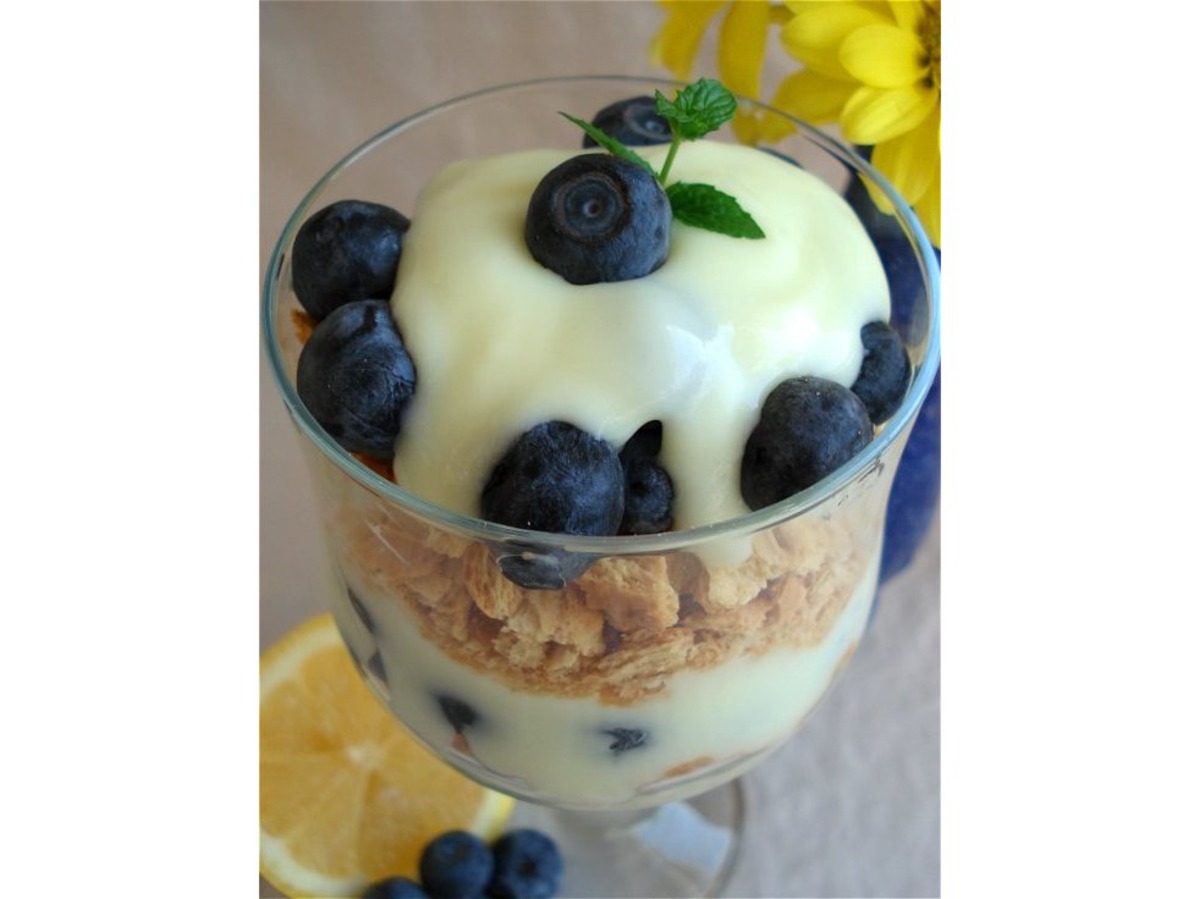 Easy Blueberry Lemon Parfait Recipe