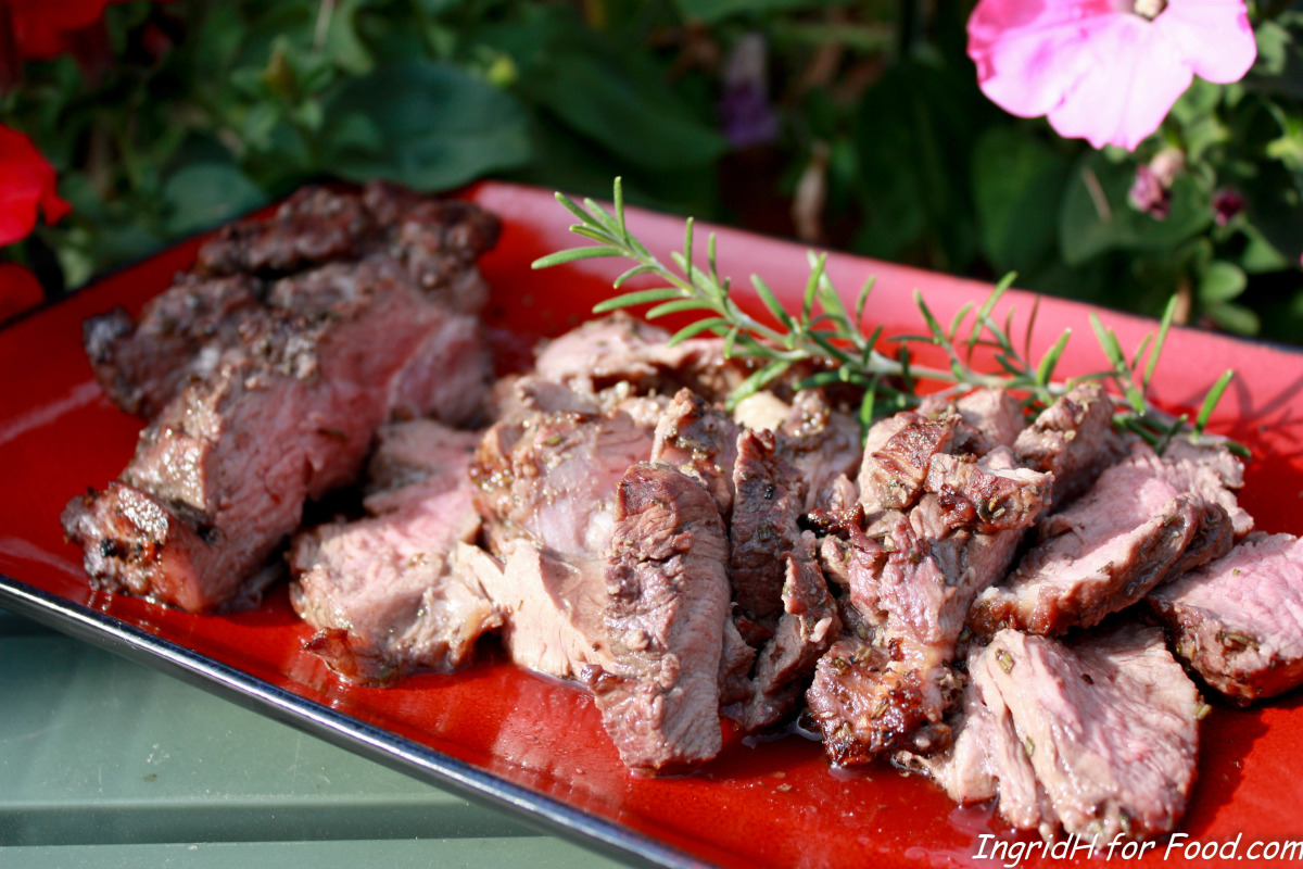 Grilled Leg of Lamb With Garlic and Rosemary Recipe - Food.com