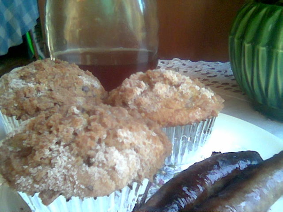 Cappuccino Muffins With Streusel Topping_image