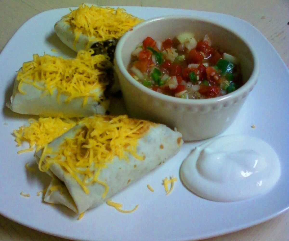 Southwestern Chicken and Black Bean Burritos
