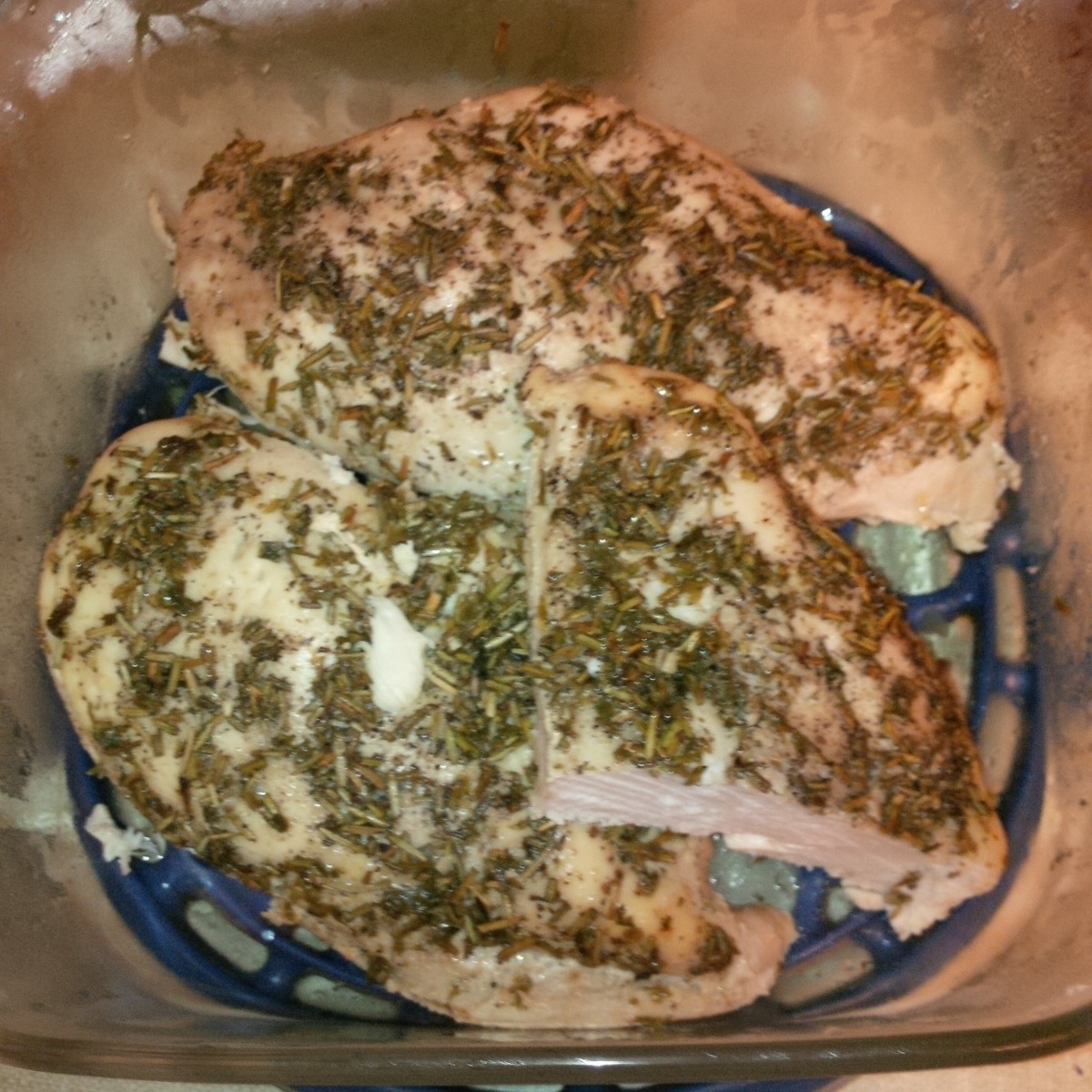 Crock Pot Garlic-Rosemary Chicken Breast image