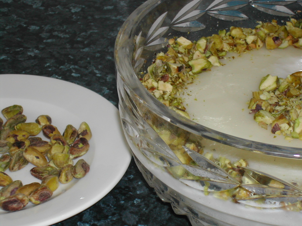 Balouza Muhallabia (Fragrant Milk Pudding)