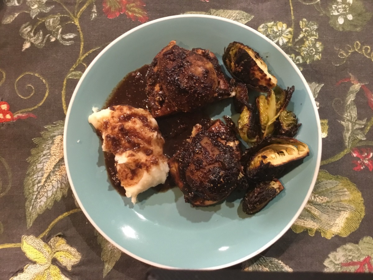 Chicken Breasts With Pears and Dried Figs