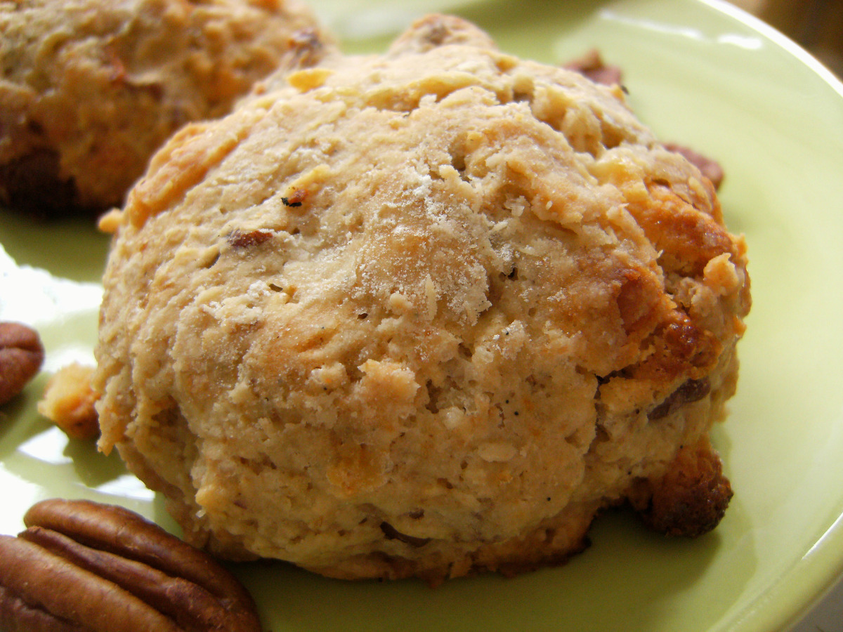 White Chocolate Pecan Scones image