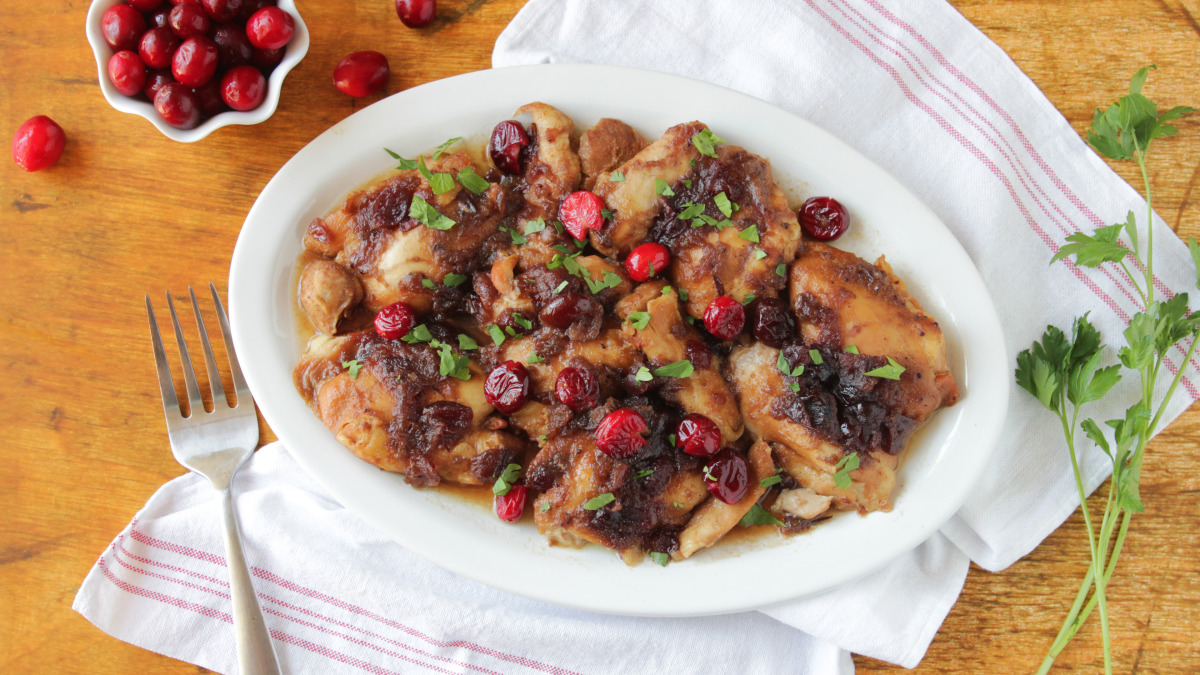 Crock Pot Cranberry Chicken-image